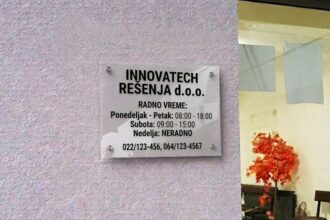 komunalna taksa za isticanje firme