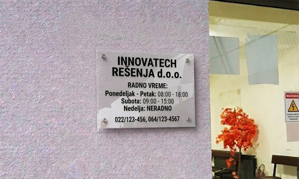 komunalna taksa za isticanje firme